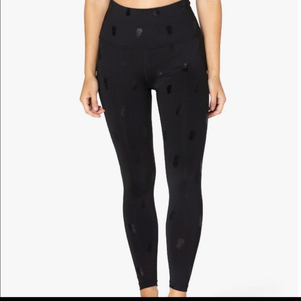 Beyond Yoga HW Midi Pineapple leggings